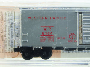 N Micro-Trains MTL Lowell Smith 6464-1b/646403 WP Box Car & MTL Flat Car -Sealed