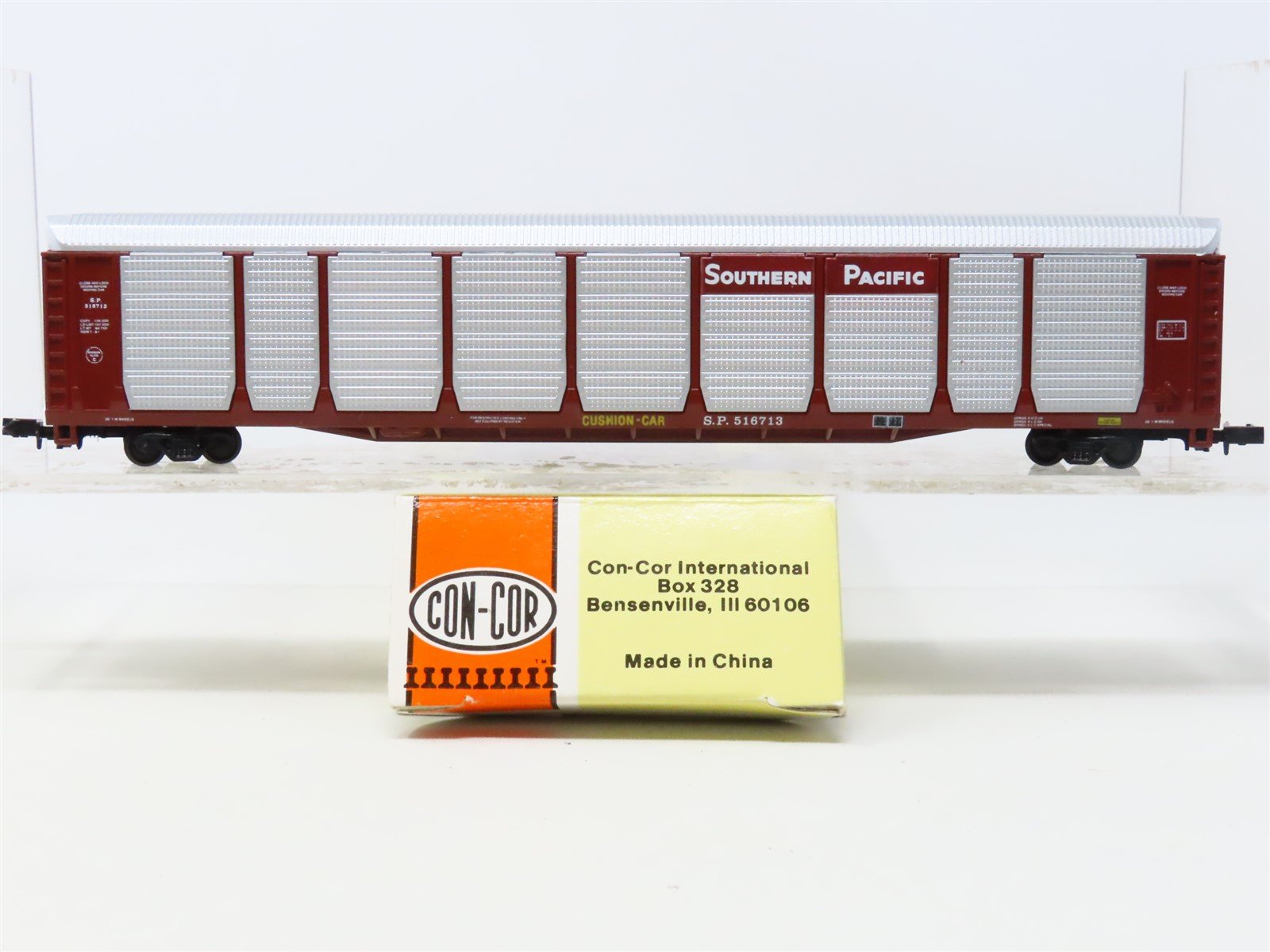 N Scale Con-Cor 0001-603002(03) SP Southern Pacific Auto Rack Car #516713