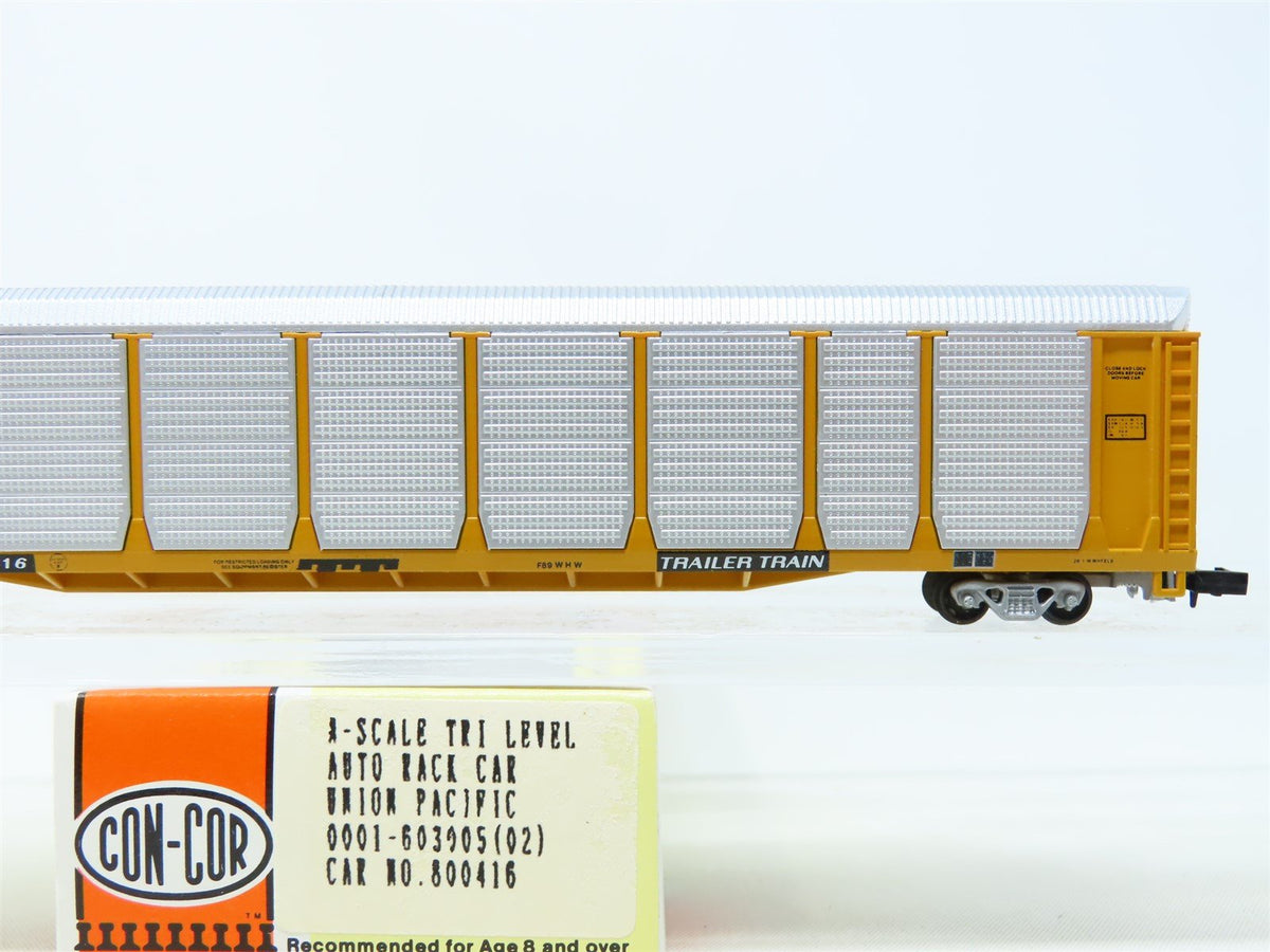 N Con-Cor 0001-603005(02) ETTX UP Union Pacific Tri-Level Auto Rack Car #800416