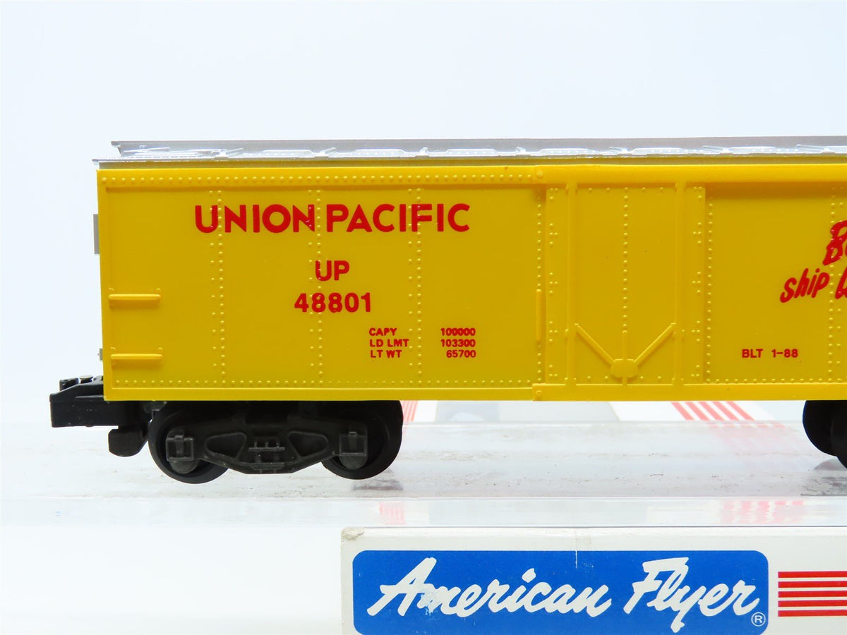 S Scale American Flyer 6-48801 UP Union Pacific Reefer #48801