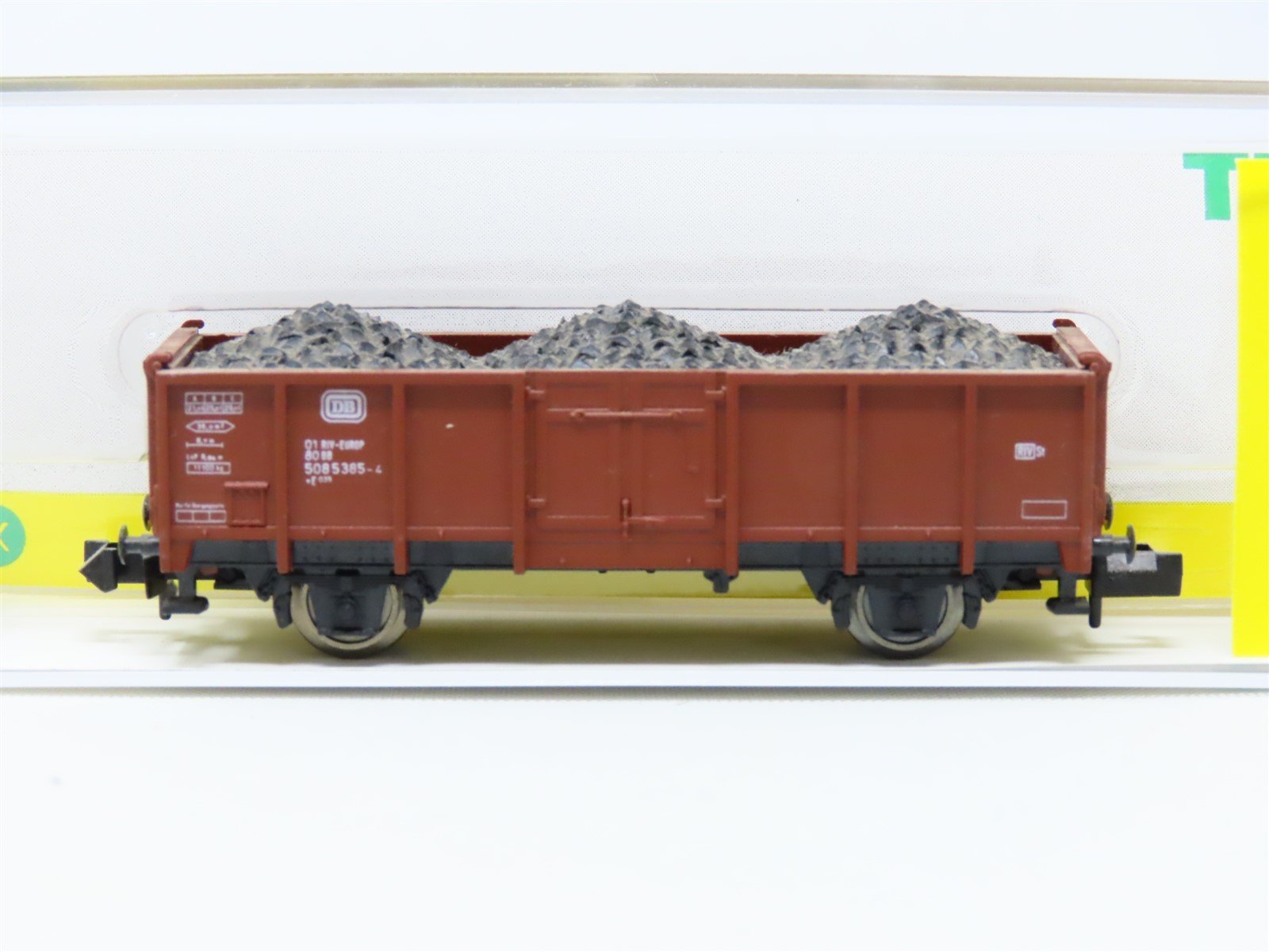 N Scale TRIX 13924 DB Deutsche Bahn Hopper Car #5085385-4 With Load