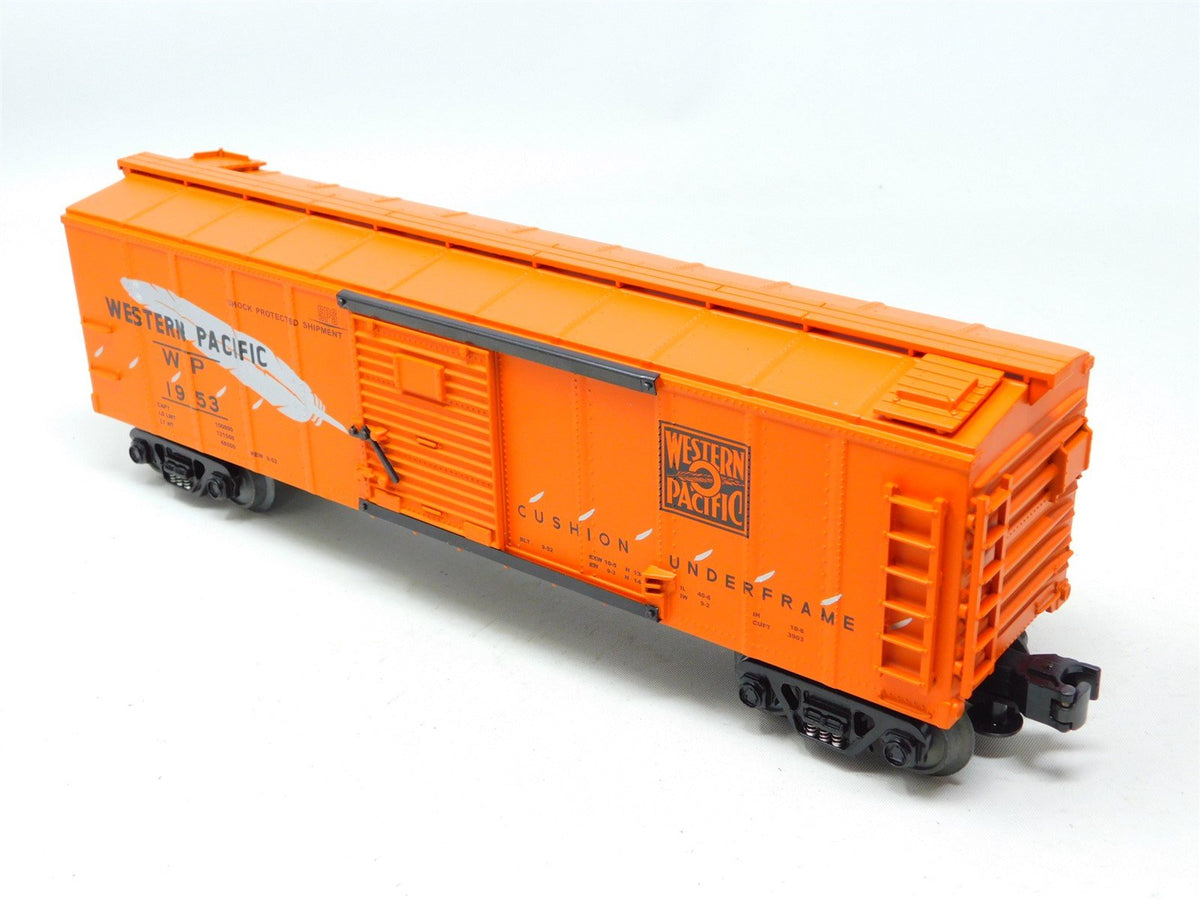 O Gauge 3-Rail MTH Rail King 30-8402 WP Western Pacific &quot;Feather&quot; Box Car #1953