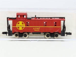 N Scale Life-Like 7710 ATSF Atchison Topeka Santa Fe Cupola Caboose #1943