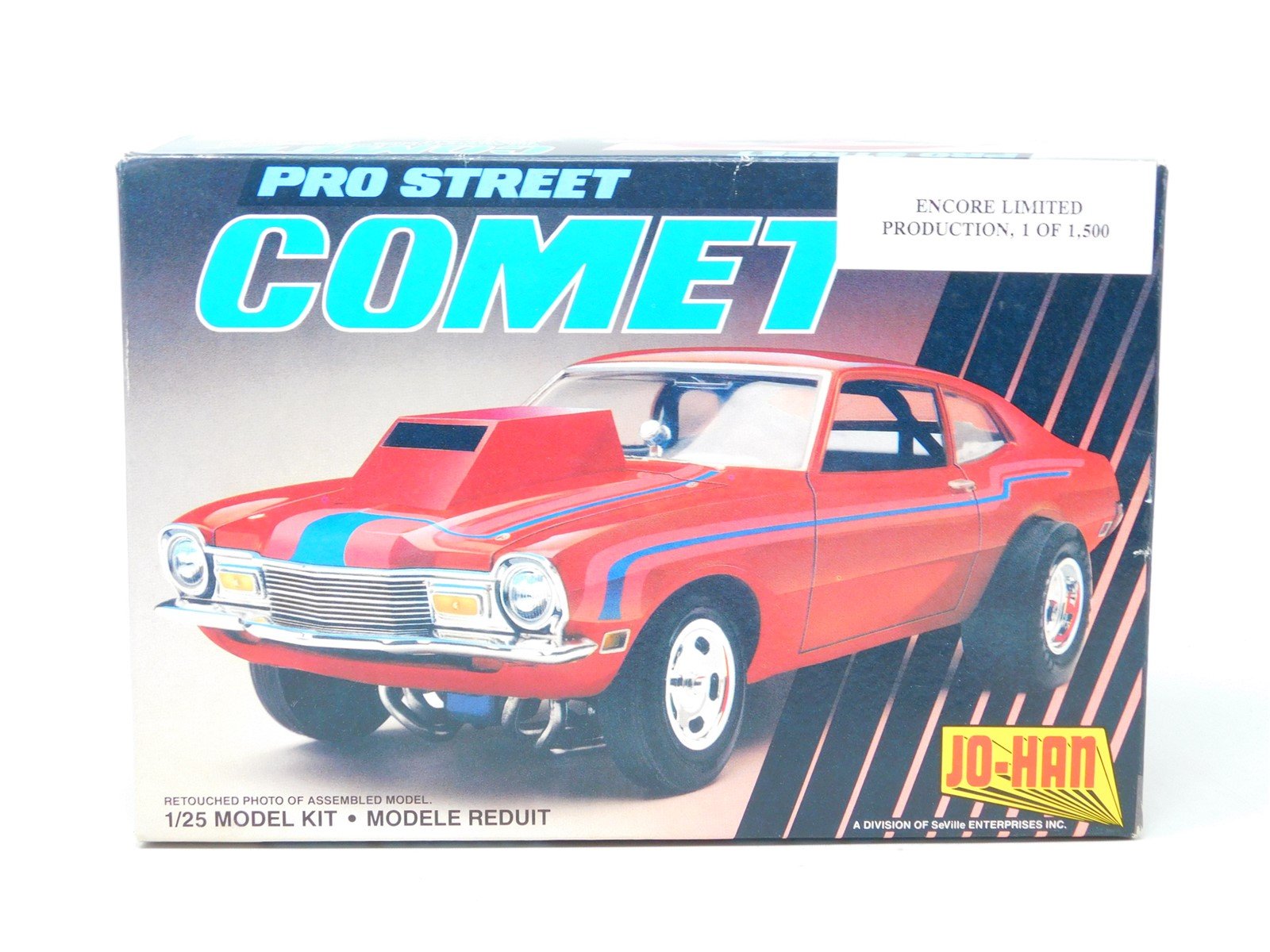 1:25 Scale Jo-Han Model Car Kit #S-1003 Pro Street Comet