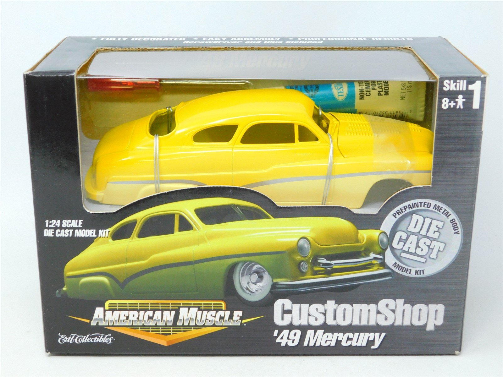 1:24 Scale Ertl Collectibles American Muscle Car Kit #30279 Die-Cast '49 Mercury