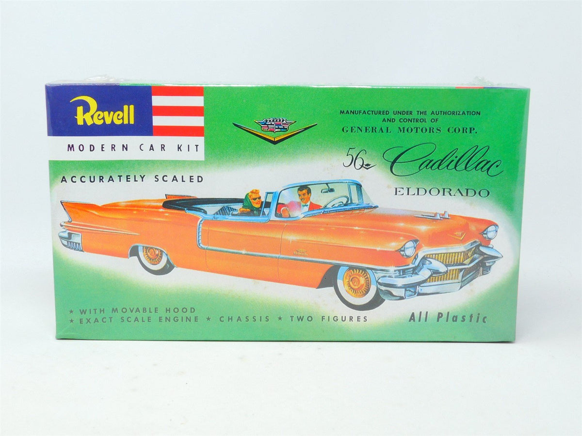 1:32 Scale Revell Plastic Model Car Kit #0200 &#39;56 Cadillac Eldorado - SEALED