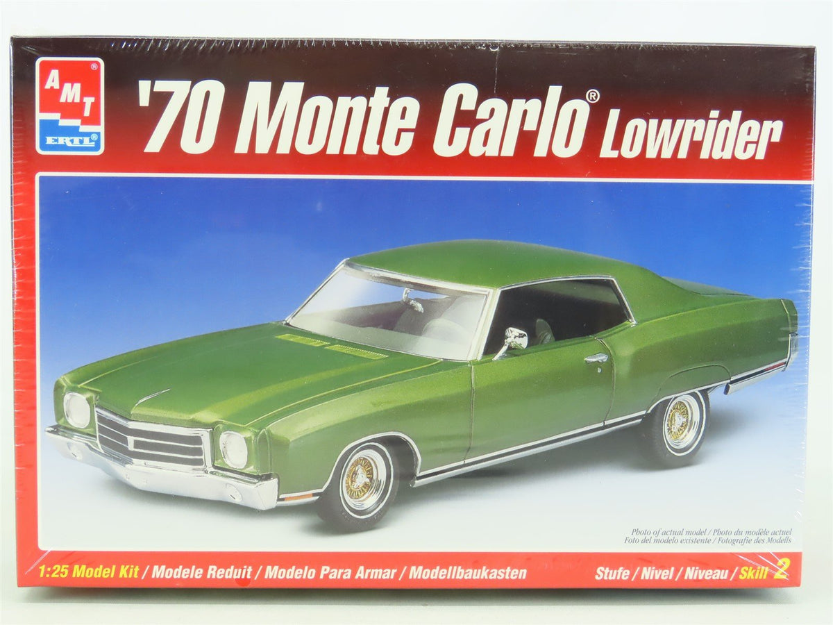 1:25 Scale AMT Ertl Model Car Kit #8271 &#39;70 Monte Carlo Lowrider - SEALED