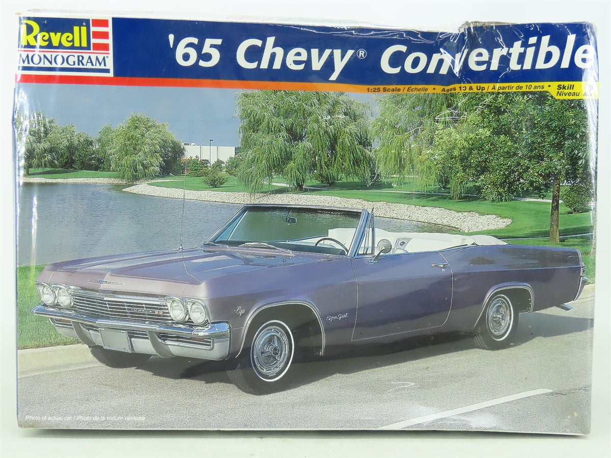 1:25 Scale Revell Monogram Model Car Kit #85-2533 &#39;65 Chevy Convertible - SEALED