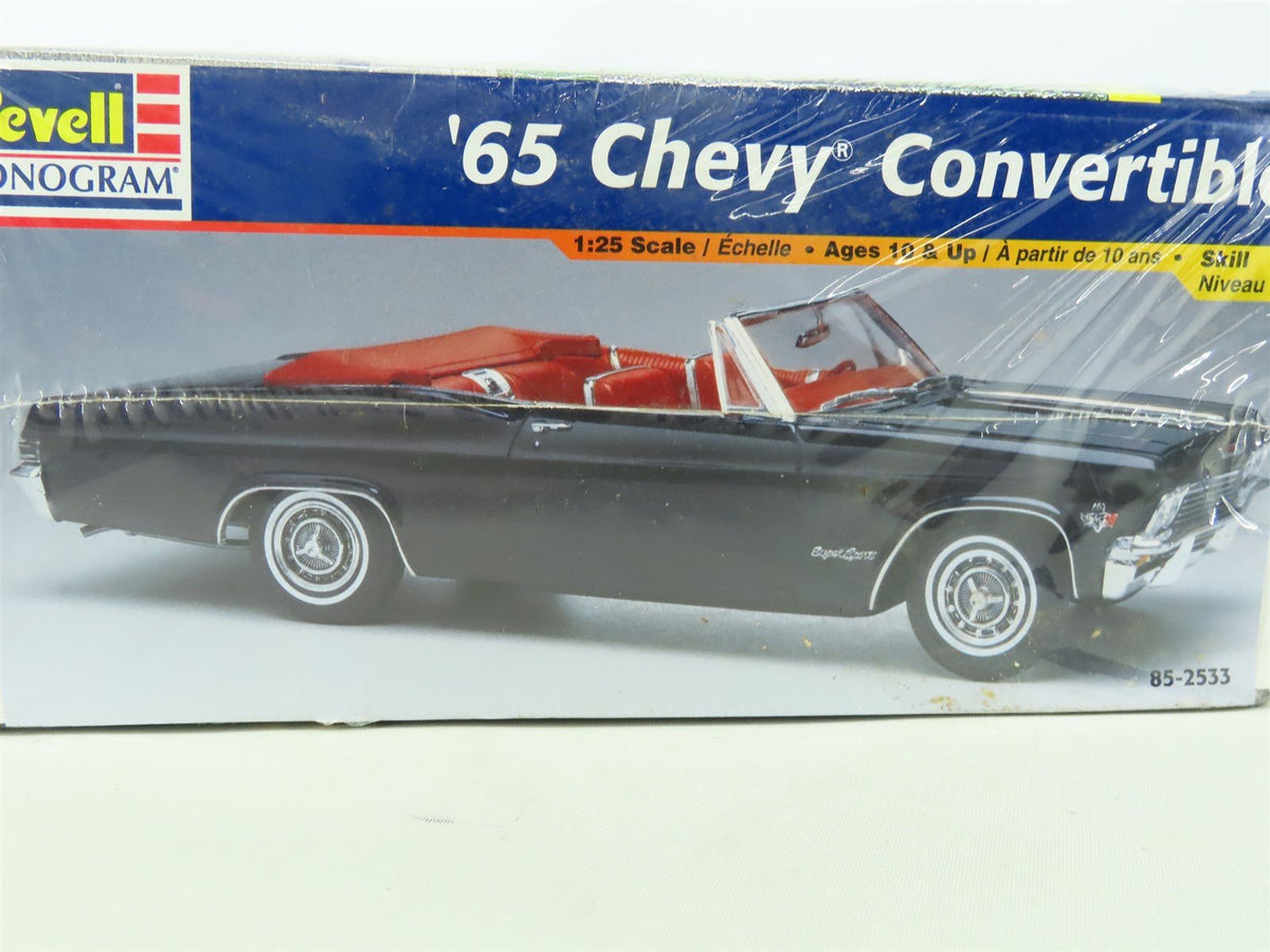 1:25 Scale Revell Monogram Model Car Kit #85-2533 &#39;65 Chevy Convertible - SEALED