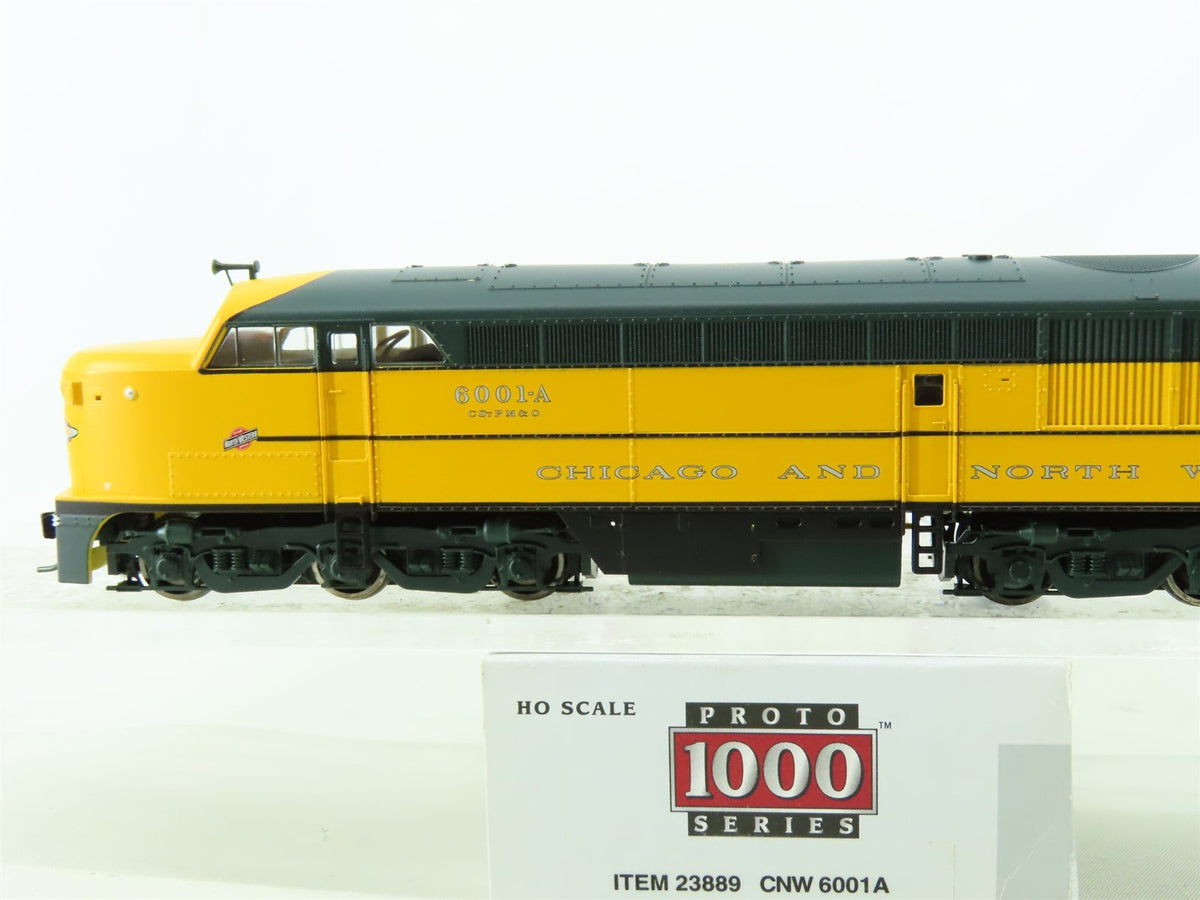 HO Scale Proto 1000 23889 CNW Chicago &amp; North Western Erie-Built Diesel #6001-A