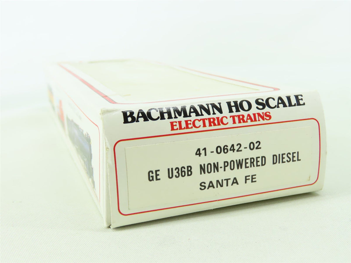 HO Bachmann 41-0642-02 ATSF Santa Fe &quot;Warbonnet&quot; GE U36B Diesel #350 - Unpowered