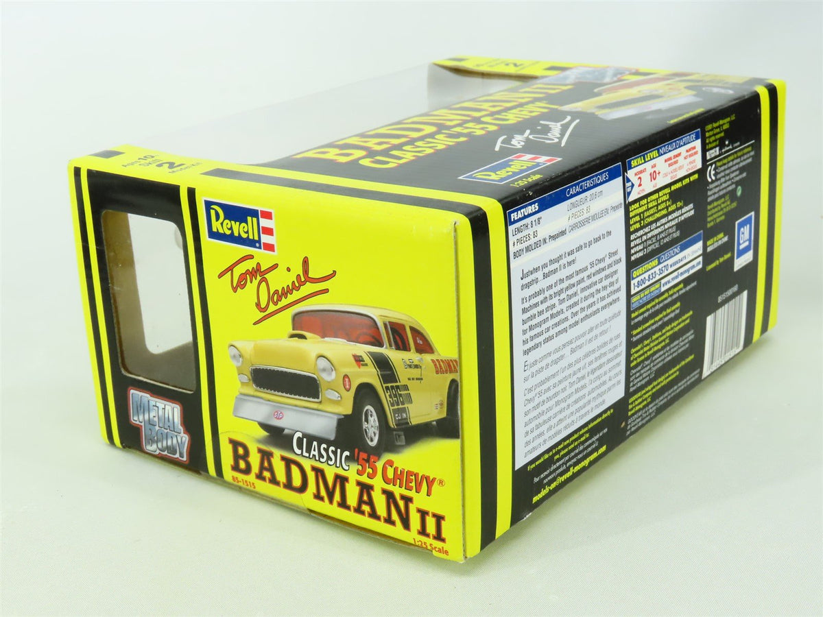 1:25 Scale Revell Model Car Kit #85-1515 Classic &#39;55 Chevy Badman II Tom Daniel