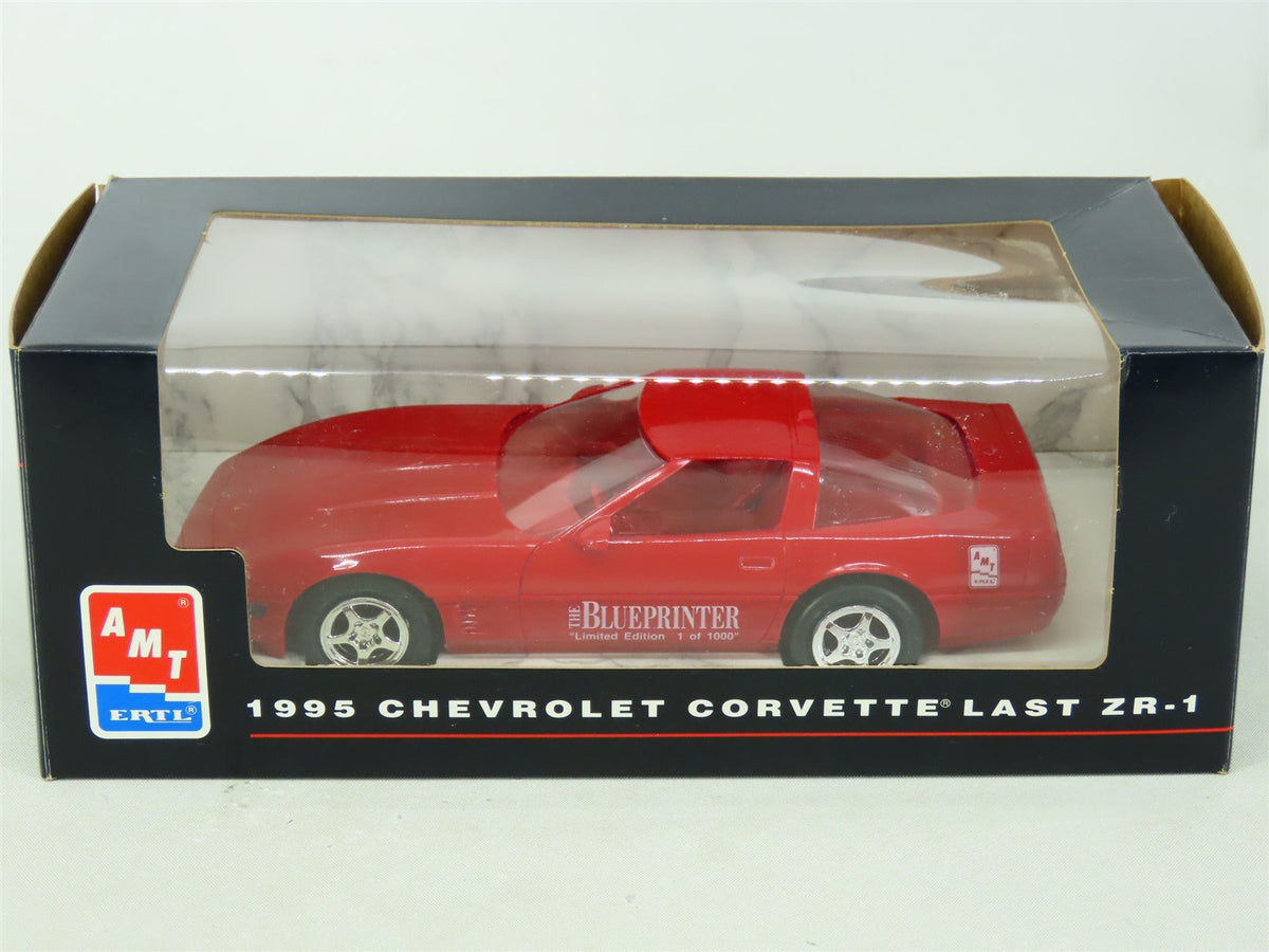 1:25 Scale AMT Ertl #6993 1995 Corvette &quot;Last ZR-1&quot; Blueprinter Edition