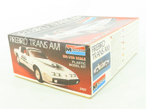 1:20 Scale Monogram Model Car Kit #2407 Firebird Trans Am Partially Assembled