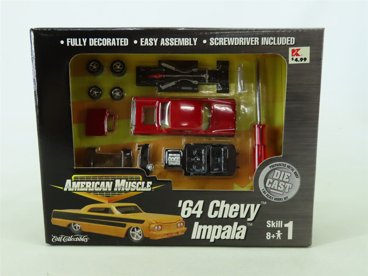 1:64 Scale Ertl American Muscle Model Car Kit 30297 Die-Cast &#39;64 Chevy Impala
