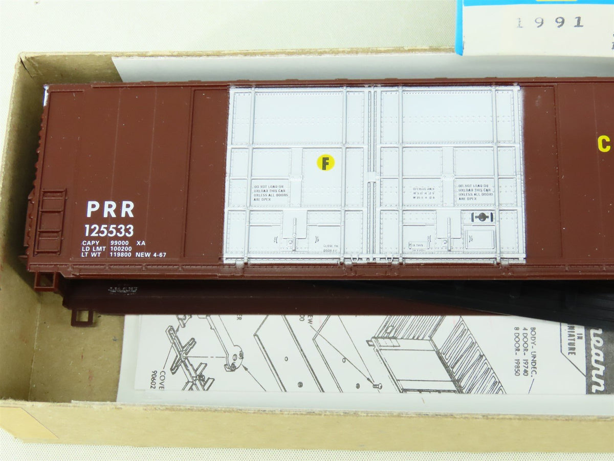 HO Scale Athearn 1991 PRR Pennsylvania 86&#39; Hi-Cube Box Car #125533 Kit