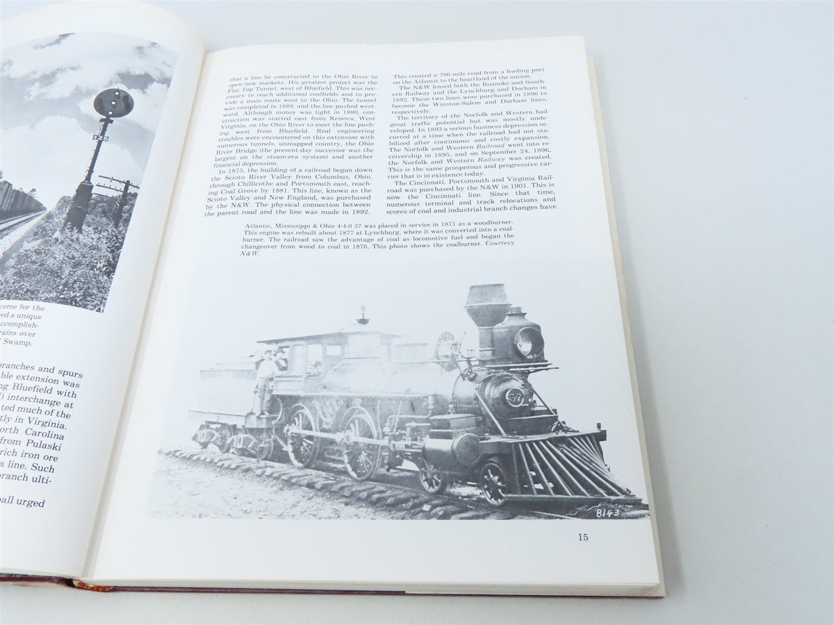 N&amp;W: Giant of Steam by Major Lewis Ingles Jeffries ©1980 HC Book