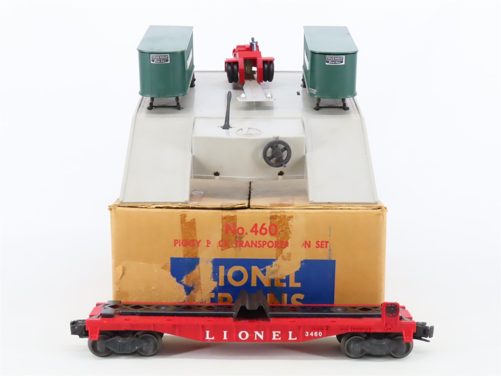 O 1/48 Scale Lionel Postwar #460 Piggy Back Transportation Set