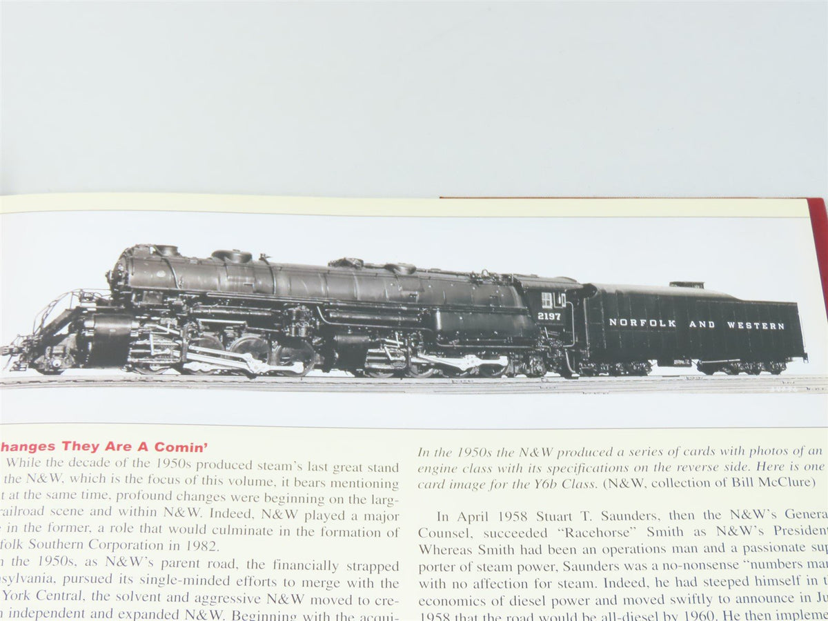 Morning Sun Books Norfolk &amp; Western Steam by McClure &amp; Plant ©2007 HC Book