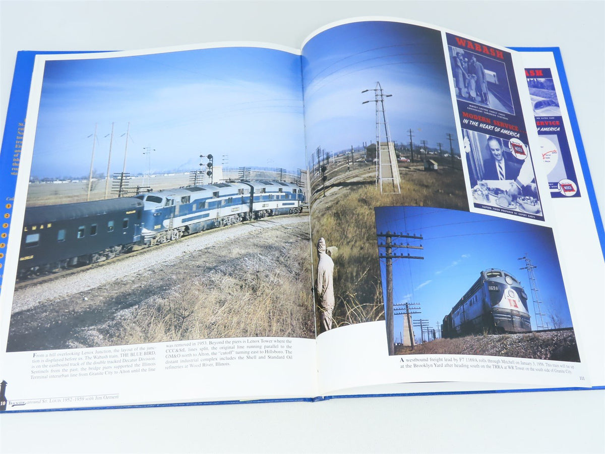 Morning Sun Trackside Around St Louis With Jim Ozmet by J. Sandrin ©2000 HC Book