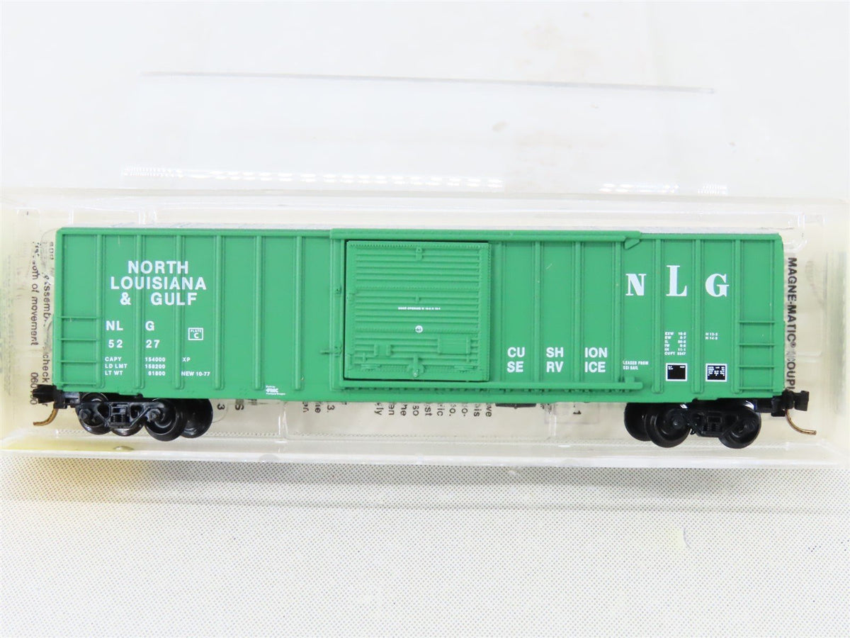 N Micro-Trains MTL 25530 NLG North Louisiana &amp; Gulf 50&#39; Rib-Side Box Car #5227