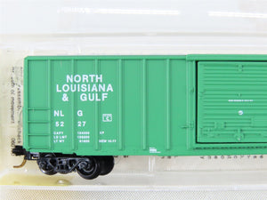 N Micro-Trains MTL 25530 NLG North Louisiana & Gulf 50' Rib-Side Box Car #5227