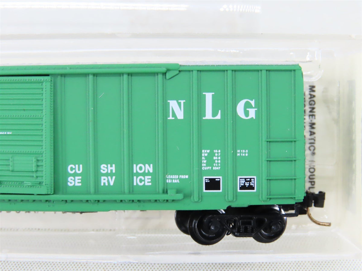 N Micro-Trains MTL 25530 NLG North Louisiana &amp; Gulf 50&#39; Rib-Side Box Car #5227