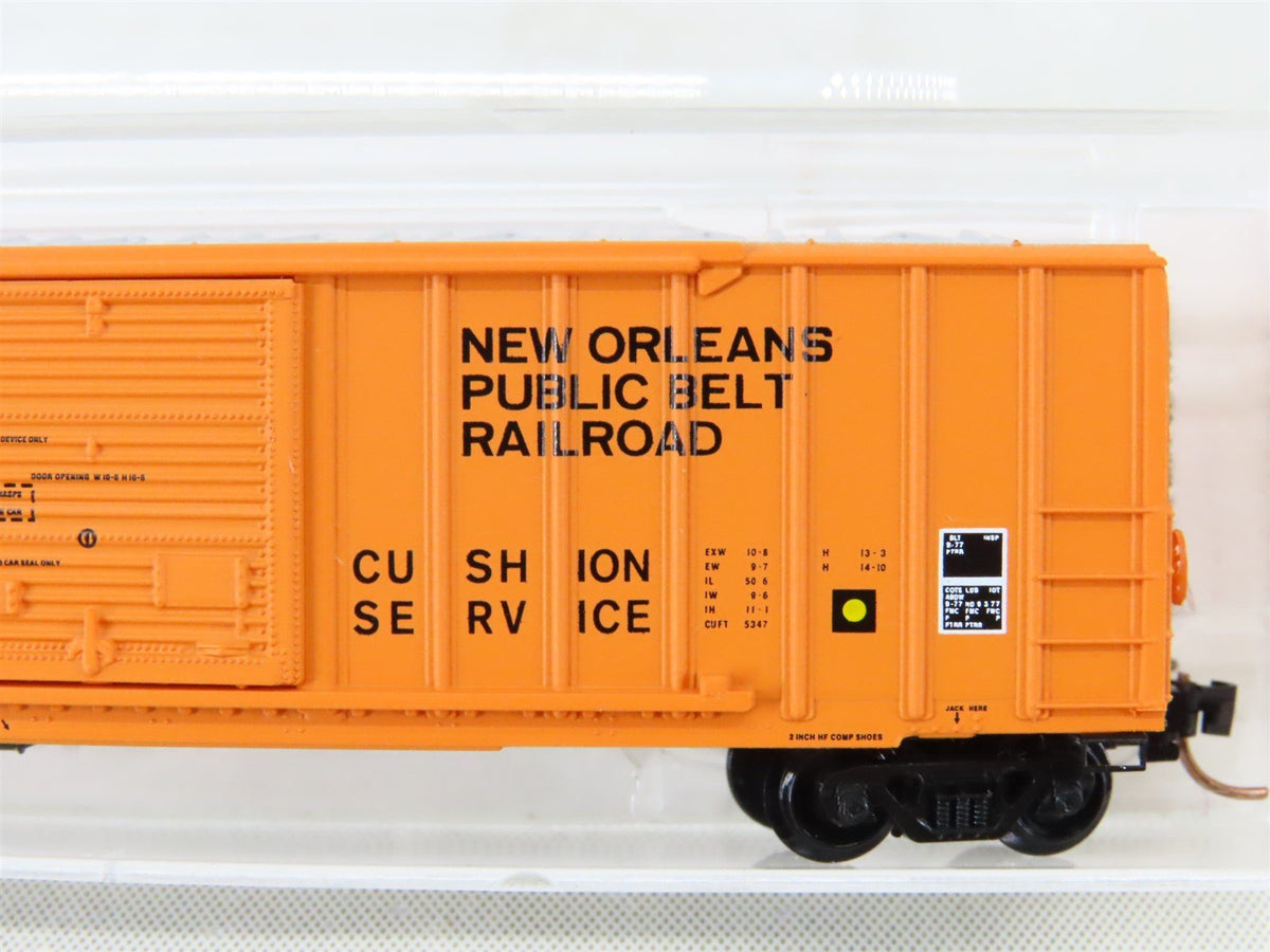N Micro-Trains MTL 25110 NOPB New Orleans Public Belt 50&#39; Rib-Side Box Car #3978