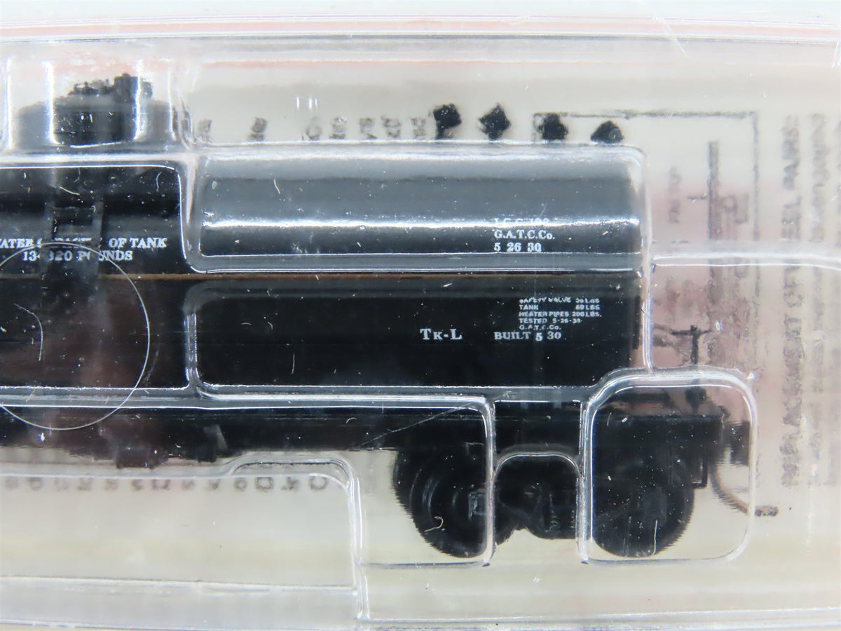 N Micro-Trains MTL 65012 ATSF Santa Fe 39&#39; Single Dome Tank Cars 2-Pack - Sealed