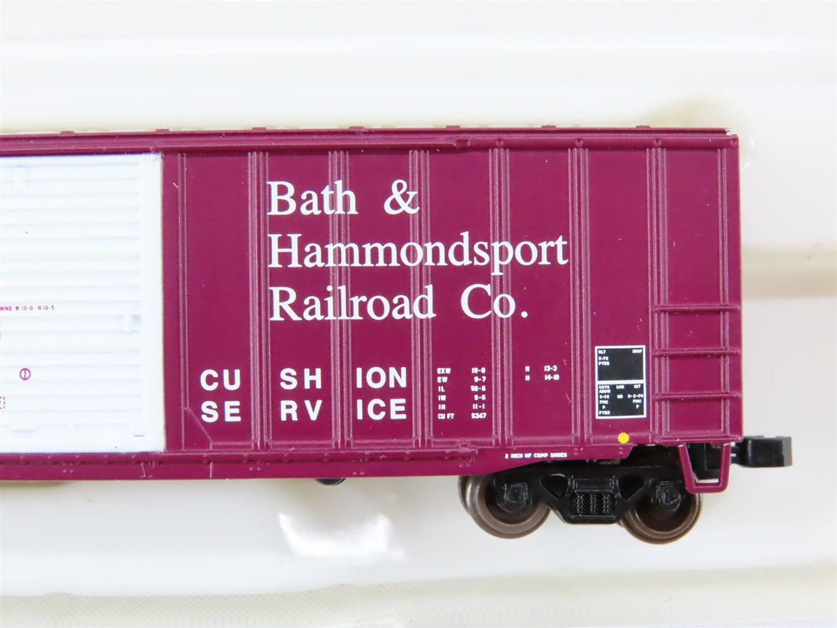 N Scale Atlas Trainman 50001536 BH Bath &amp; Hammondsport ACF 50&#39; Box Car #25108