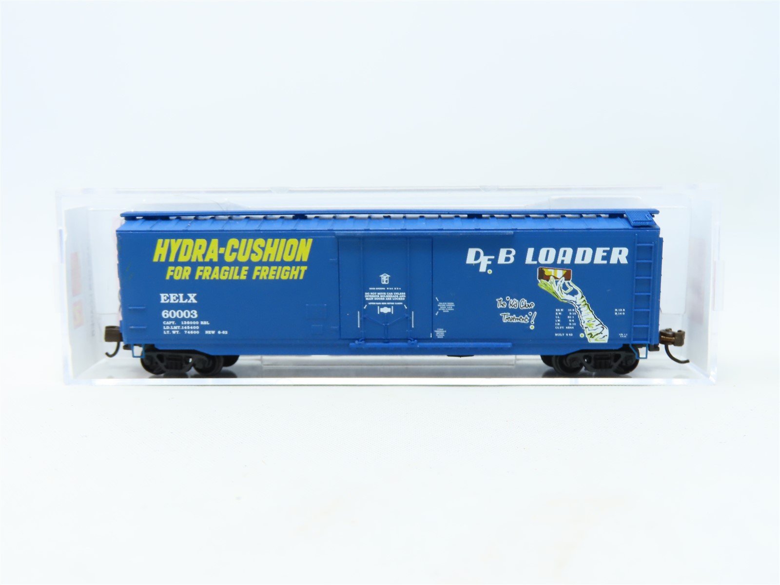 N Scale Micro-Trains MTL 03200500 EELX Evans DFB Loader 50' Boxcar #60003