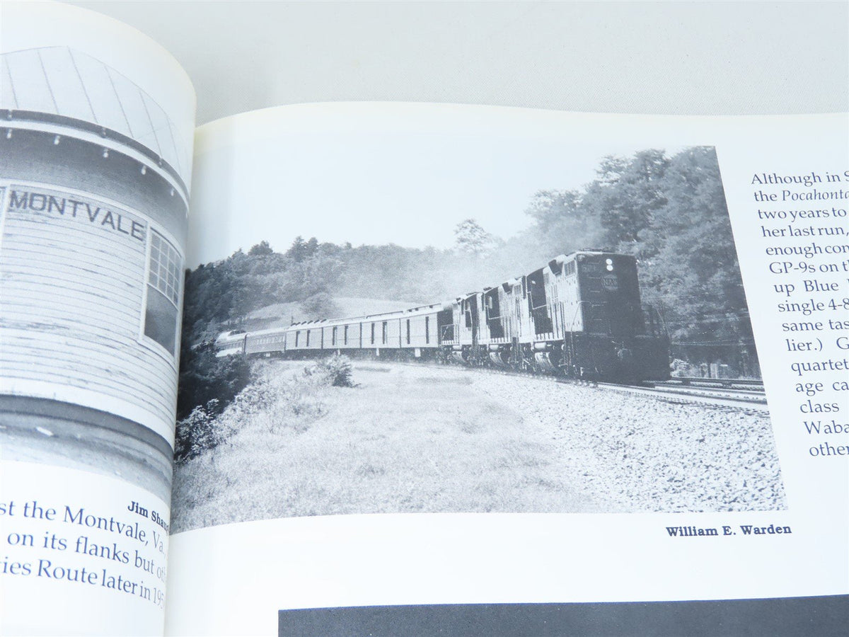 Norfolk &amp; Western Passenger Service 1946-1971 by William E Warden ©1990 SC Book