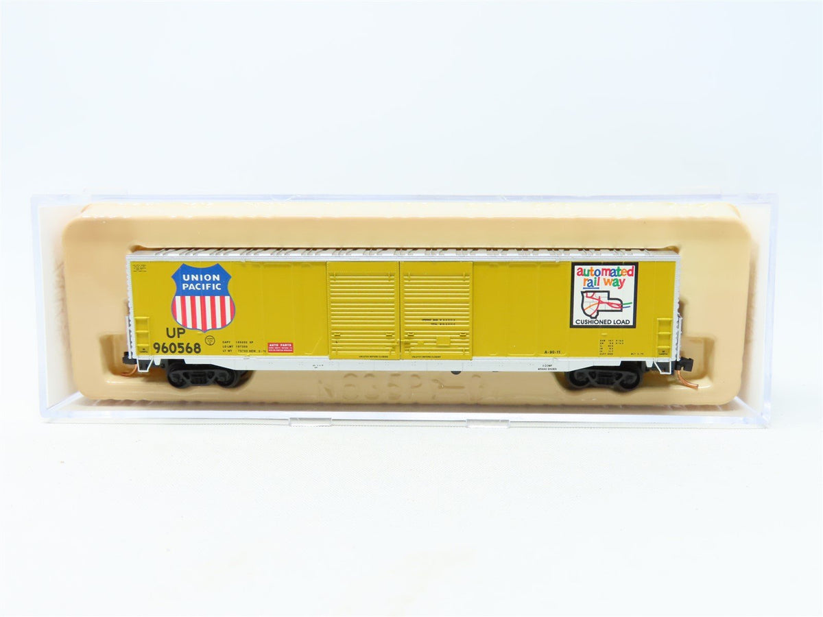 N Scale Atlas 36862 UP Union Pacific 60&#39; SD Auto Boxcar #960568