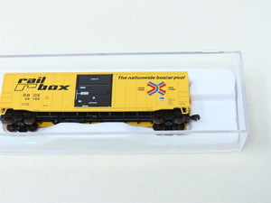 N Scale Atlas Trainman 50003027 RBOX Railbox ACF 50' 6'' Boxcar #36163
