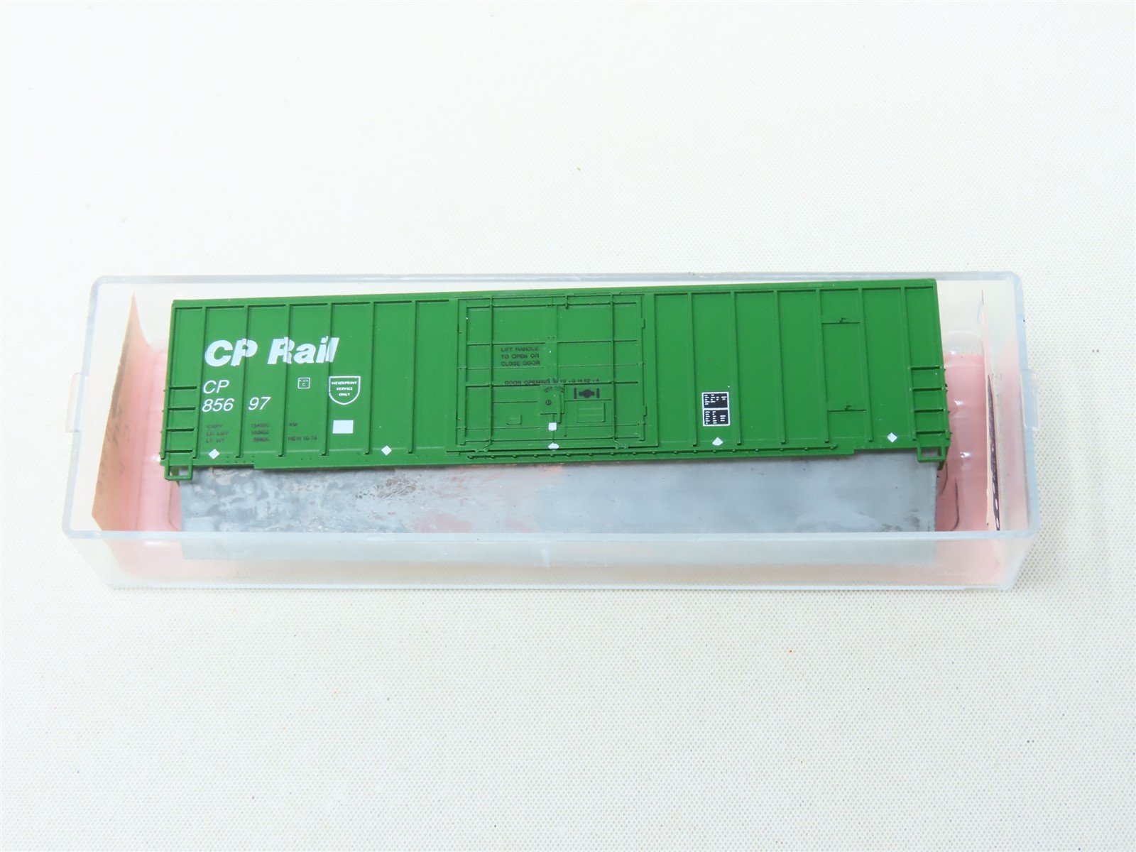 N Scale Roundhouse 8366 CP Canadian Pacific 50' PS Boxcar #585697 Kit