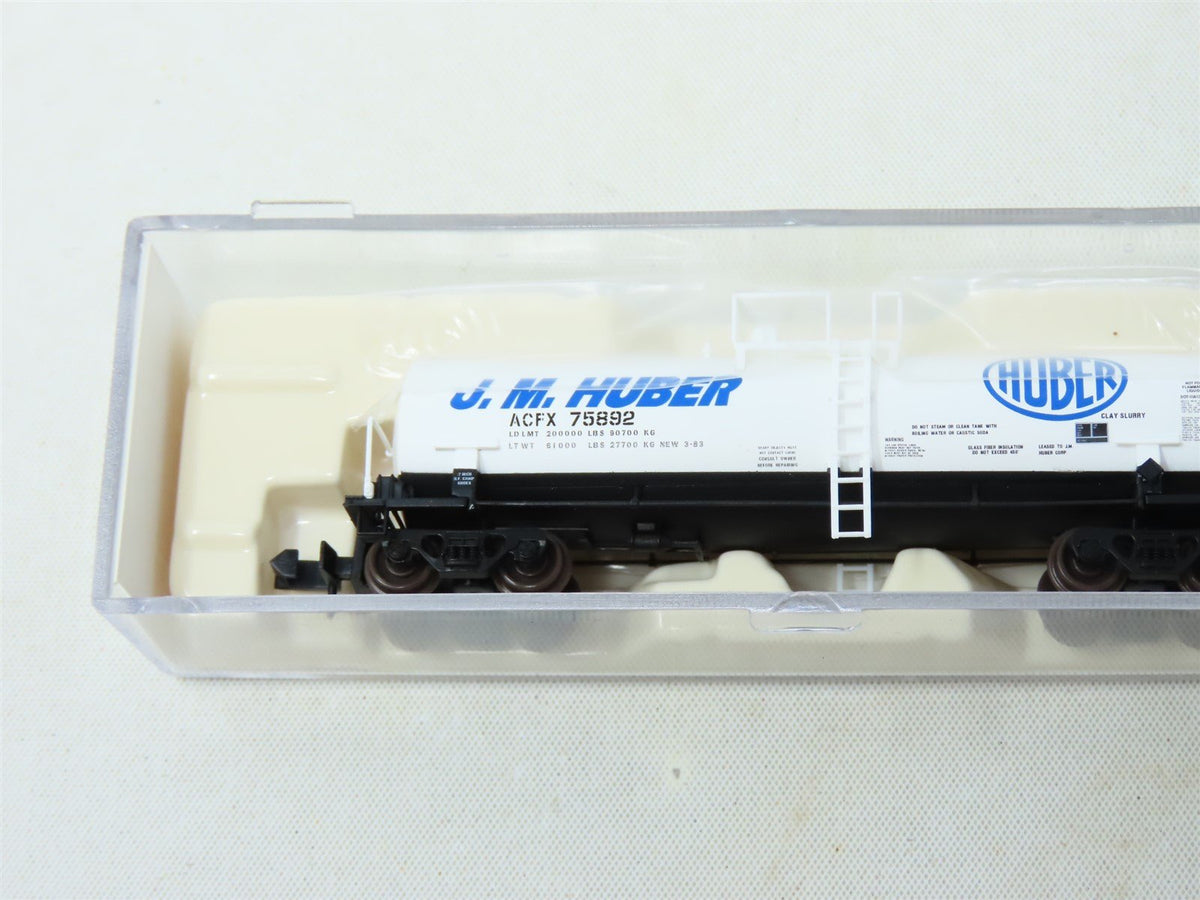 N Scale Atlas 34823 ACFX JM Huber Kaolin Tankcar #75892