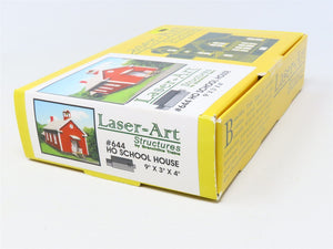 HO Branchline Trains Laser-Art Structures Kit #644 School House - SEALED