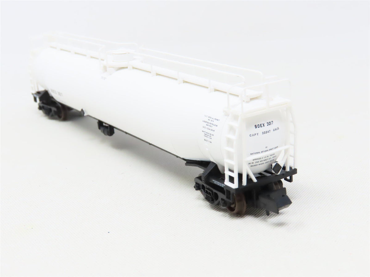 N Scale Atlas 37072 SOEX Shell 33,000 Gallon Tank Car #3017