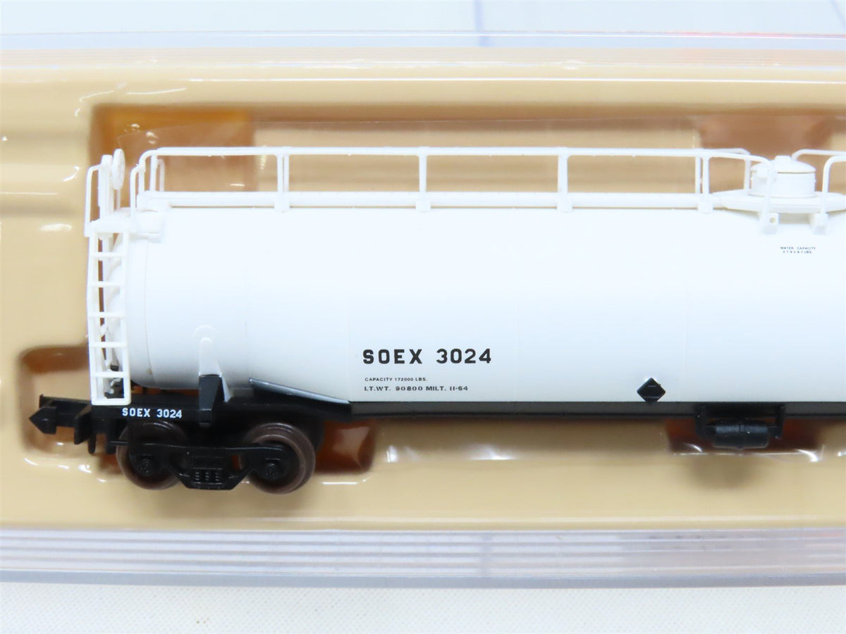 N Scale Atlas 37073 SOEX Shell 33,000 Gallon Tank Car #3024