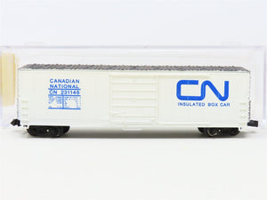 N Scale Bev-Bel Life-Like 4480-1 CN Canadian National 50' Box Car #231148