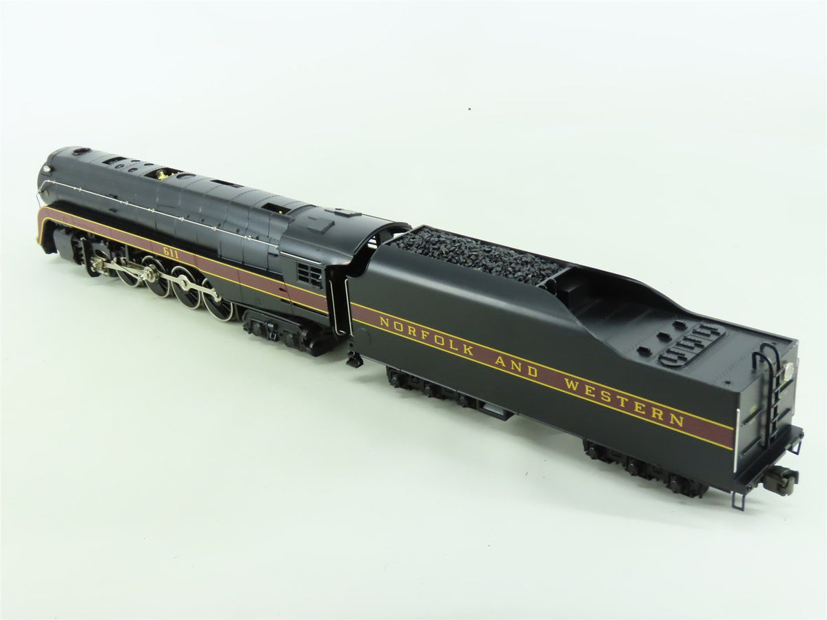 O Gauge 3-Rail MTH 20-3024-1 N&amp;W Norfolk &amp; Western 4-8-4 Steam Locomotive #611