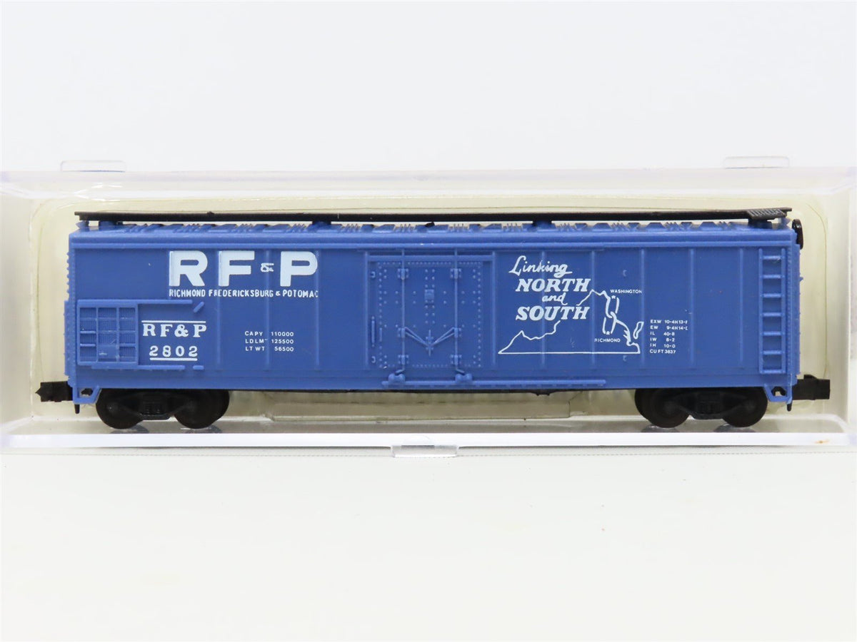 N Scale Life-Like 7717 RF&amp;P Richmond Frederick &amp; Potomac 50&#39; Reefer #2802