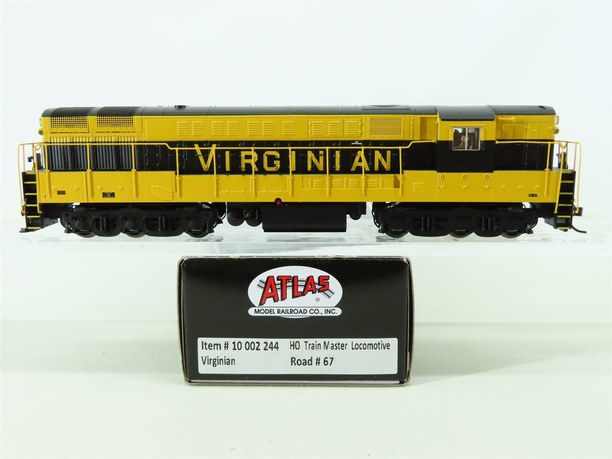 HO Atlas Master Gold 10002244 VGN Virginian Trainmaster Diesel #67 w/DCC &amp; Sound