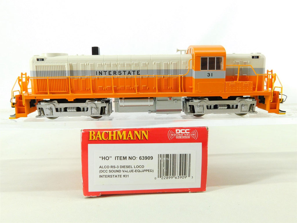 HO Scale Bachmann 63909 INT Interstate ALCO RS-3 Diesel #31 w