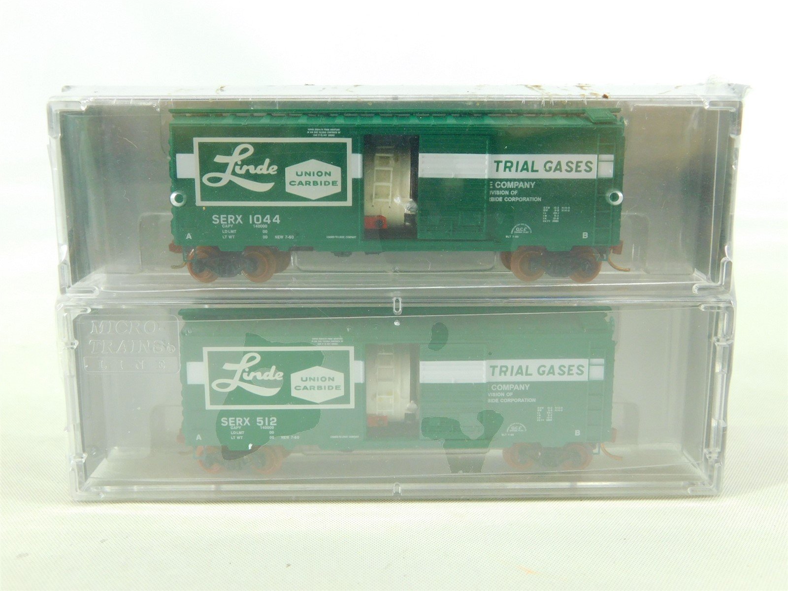 N Scale Micro-Trains MTL NSE 09-74 Linde Union Gasses Box/Tank 2-Car Set SEALED