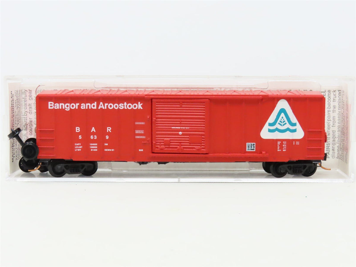 N Scale Micro-Trains MTL 25260 BAR Bangor &amp; Aroostook 50&#39; Box Car #5639