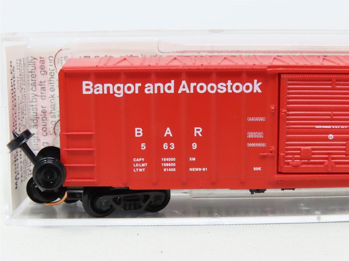 N Scale Micro-Trains MTL 25260 BAR Bangor &amp; Aroostook 50&#39; Box Car #5639