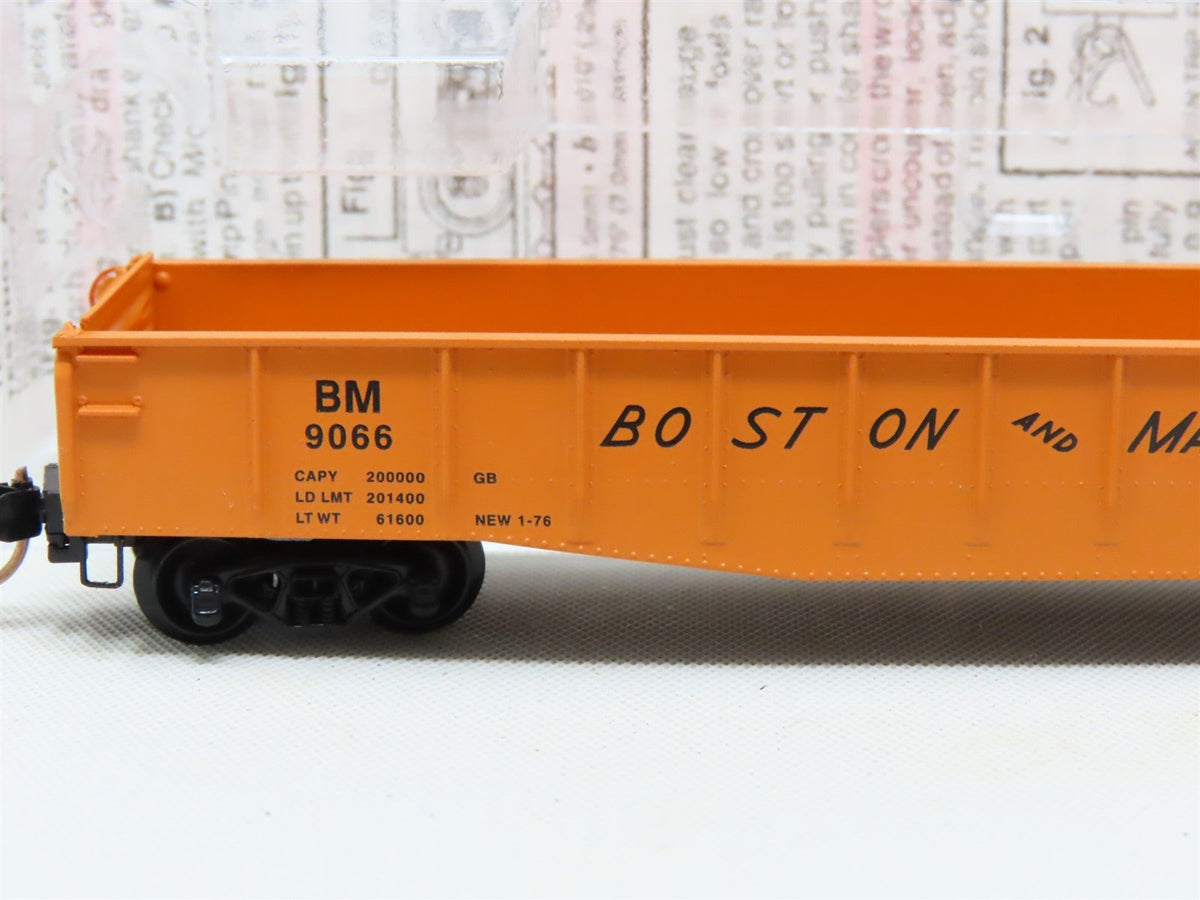 N Scale Micro-Trains MTL 46180 BM Boston &amp; Maine 50&#39; Gondola #9066