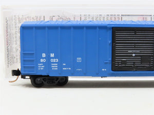 N Scale Micro-Trains MTL 25240 BM Boston & Maine 50' Single Door Box Car #80023