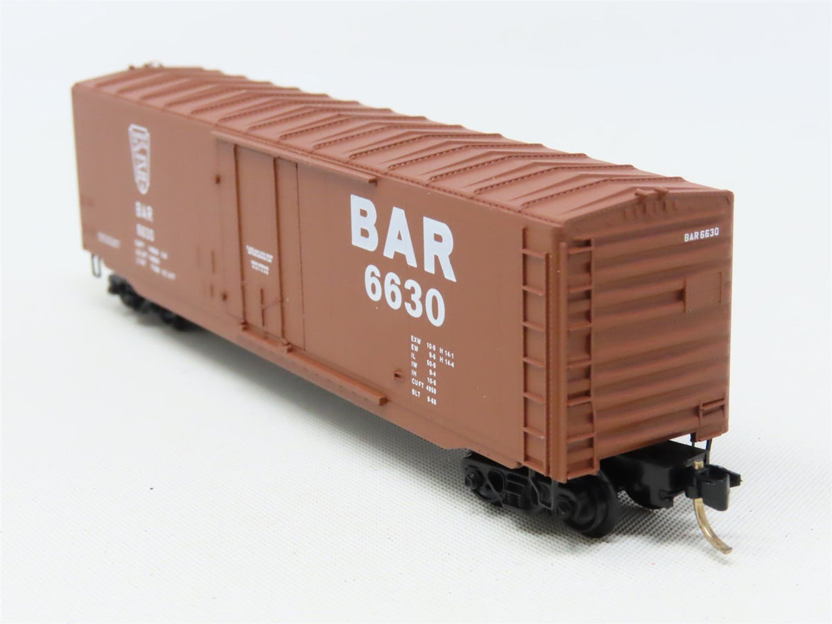 N Scale Micro-Trains MTL 38140 BAR Bangor &amp; Aroostook 50&#39; Box Car #6630